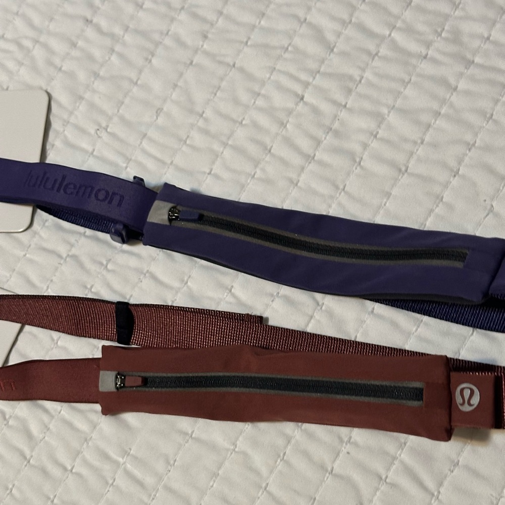 2 NEW WITH TAGS 🏷️ LULULEMON - FAST AND FREE RUNNING BELTS MINI